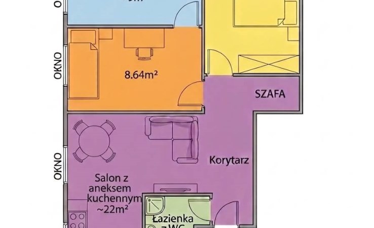mieszkanie na sprzedaż - Tychy, Dębowa